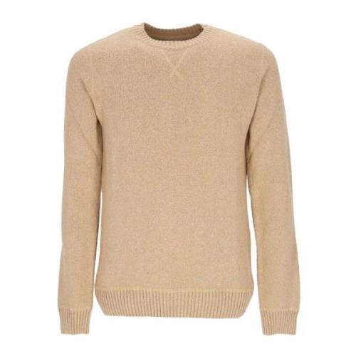 Myk Passform Crewneck Genser Kamel