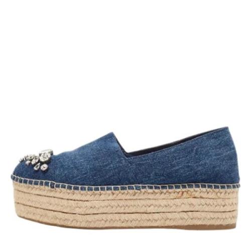 Pre-owned Denim espadrilles