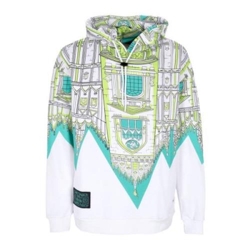 Milan Cathedral Print Hooded Sweatshirt