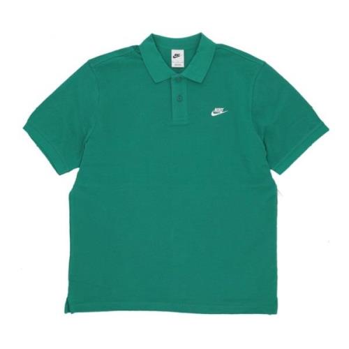 Essential Pique Polo Shirt Malakitt/Hvit