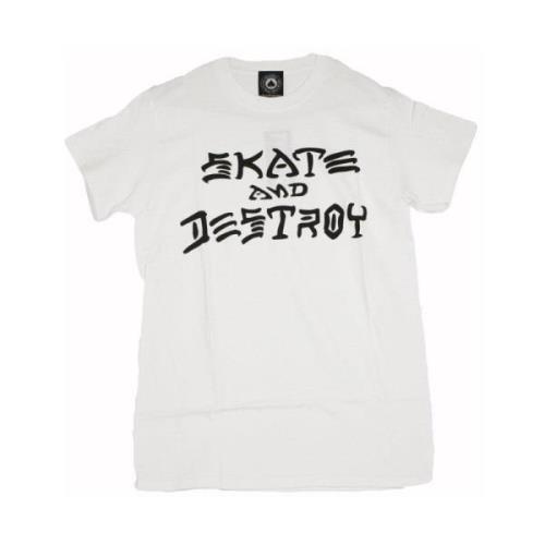 Skate Destroy Grafisk T-skjorte