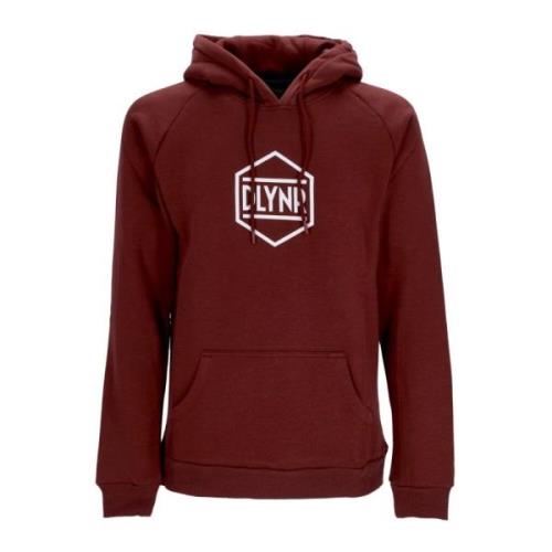 Logo Hoodie Bordeaux Langermet Sweatshirt