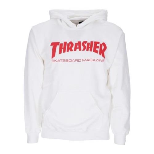 Skatemag Hood White/red Sweatshirt