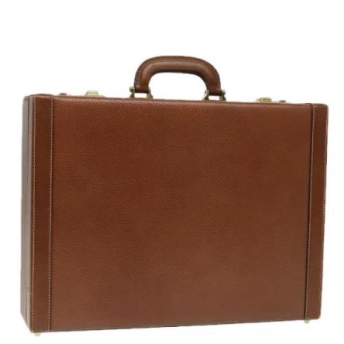 Pre-owned Leather briefcases