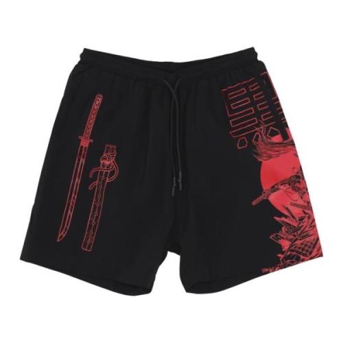 Musashi Outline Svømmeshorts Svart/Multi