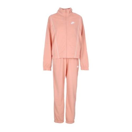 Essensielt Tracksuit Set i Madder Root/Hvit