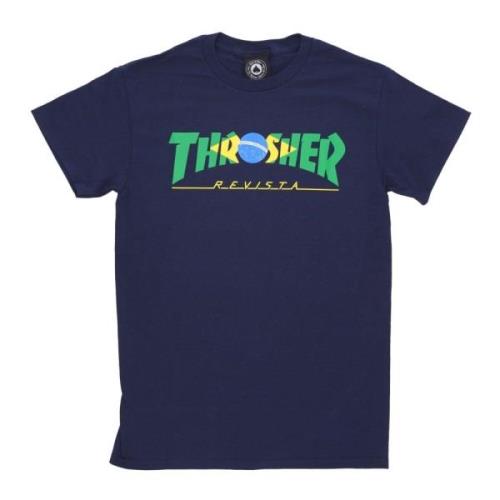 Brasil Navy Tee Herre T-skjorte