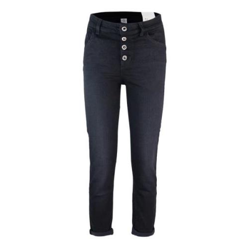 Høy Midje Skinny Denim Jeans