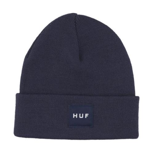 Navy Beanie Hat Set Box