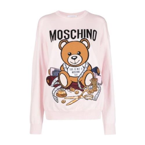 Rosa Teddybjørn Sweatshirt