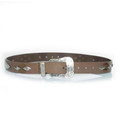 Pre-owned Leather belts