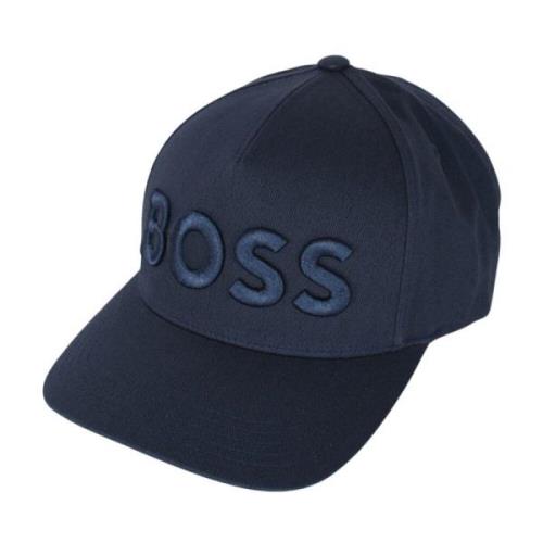 Bomull Baseball Cap med bøyd visir