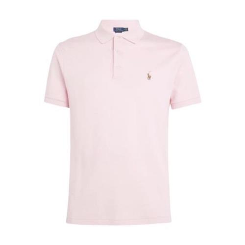 Pink Polo Ralph Lauren Short Sleeve Polo Shirt Hint Of Pink T-Skjorter...