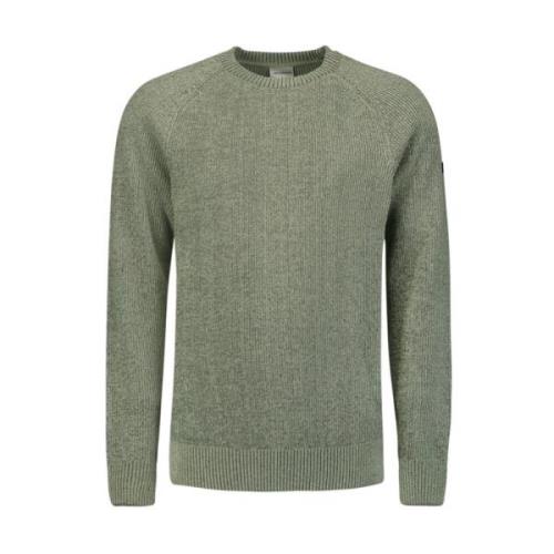 Luksuriøs Chenille Crewneck Pullover