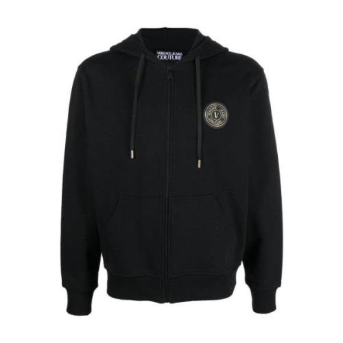 Svart Glidelås-Gjennom Sweatshirt Ss23