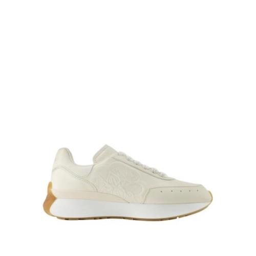 Sprint Sneakers - Beige Skinn - Oversize Trend