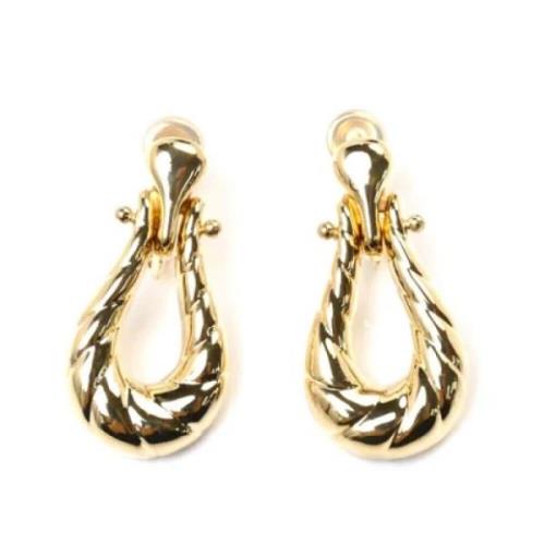 Pre-owned Yellow Gold earrings