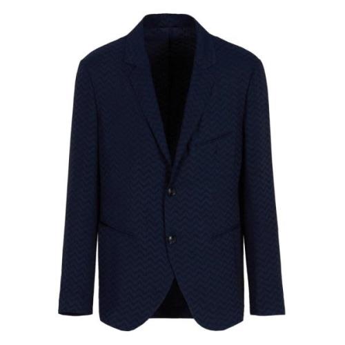 Blå Elegant Blazer