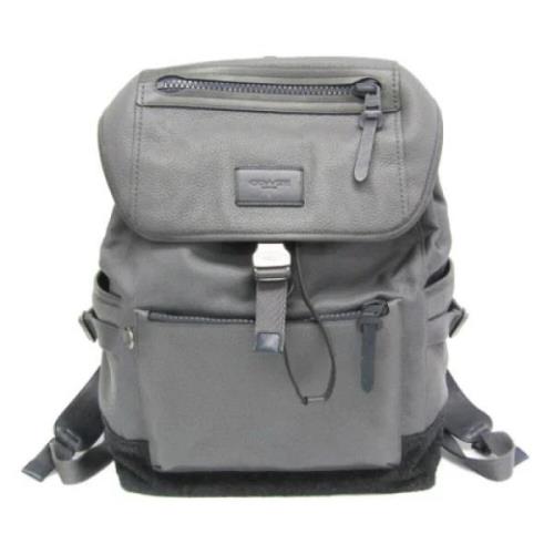 Pre-owned Suede backpacks