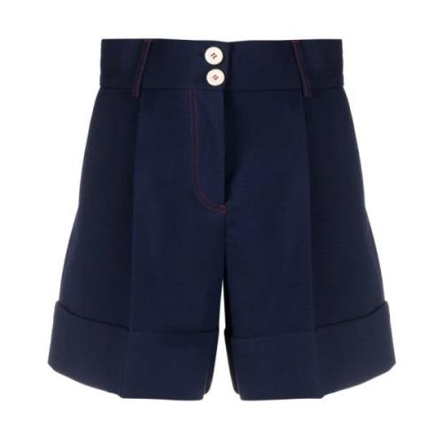 Blå Casual Bermuda Shorts