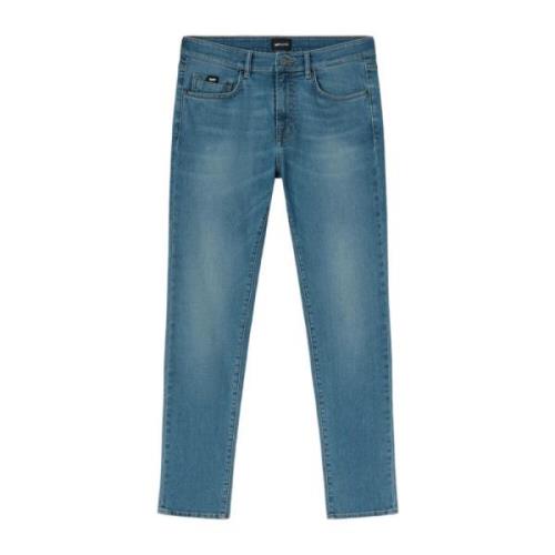 Slim Fit Stone Wash Jeans