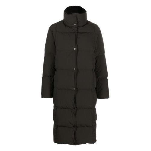 Svart Puffer & Down Coat