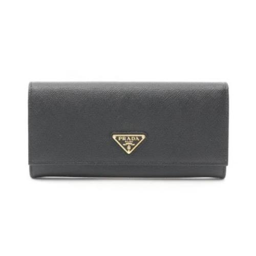 Pre-owned Leather wallets