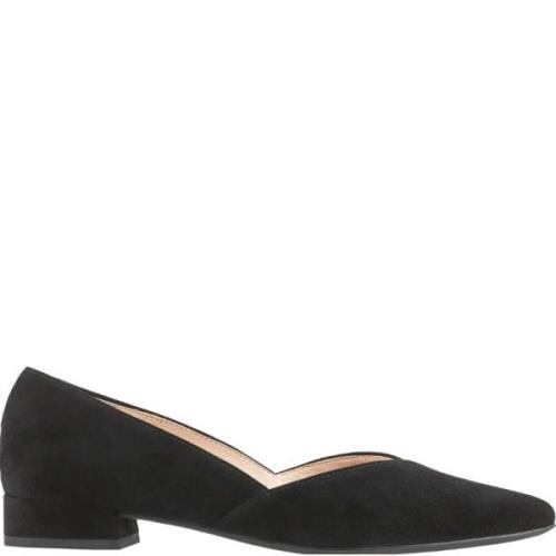 Elegant Semsket Skinn Pumps