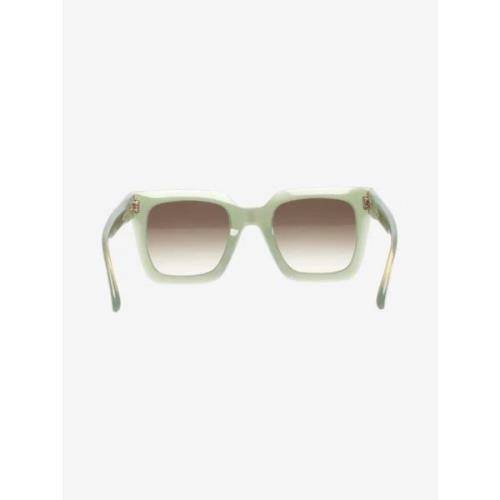 Pre-owned Fabric sunglasses