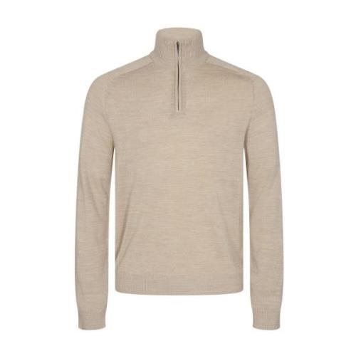 Half-zip Regular Fit Strikkgenser Sweater