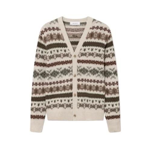 Fair Isle V-Neck Cardigan