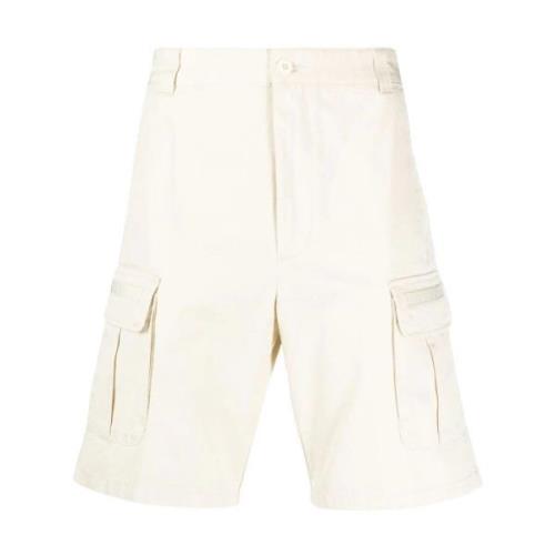 Casual Svart Bomullsshorts