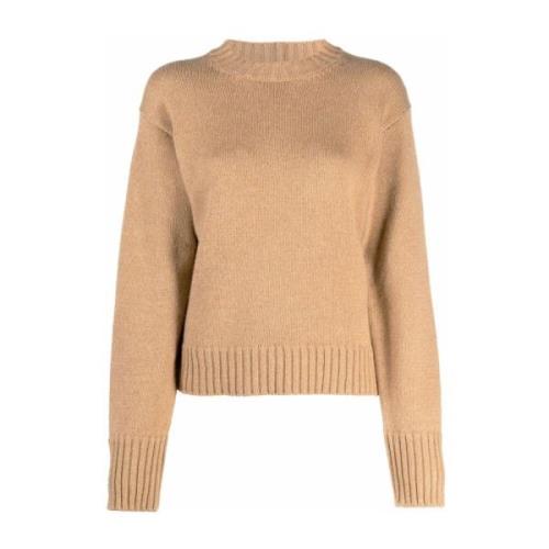 Beige Cashmere Sweater