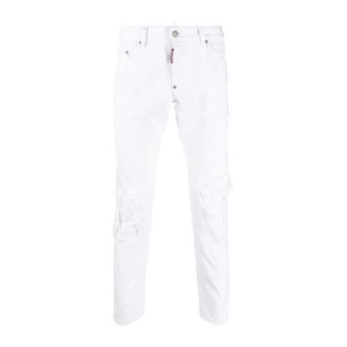 Slim-fit Jeans i Denim