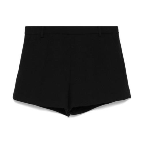 Sort Ull Crepe Shorts