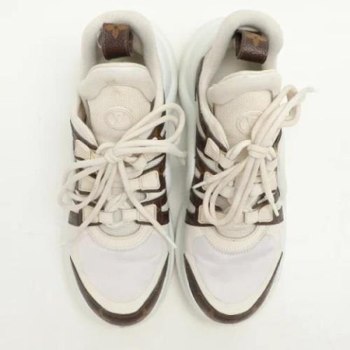 Pre-owned Coated canvas sneakers