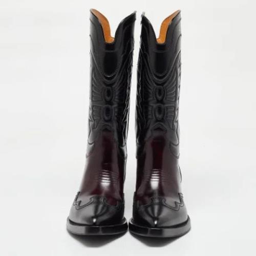 Pre-owned Leather boots