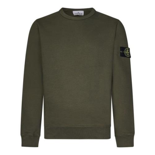 Grønn Crewneck Sweater Aw24