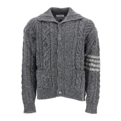 Mohair Kabelstrikket Cardigan