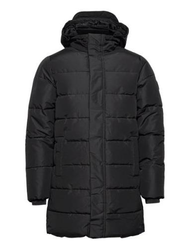 Onscarl Long Quilted Coat Otw Black ONLY & SONS