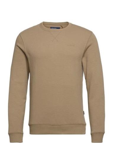 Bhdownton Crew Neck Sweatshirt Khaki Blend