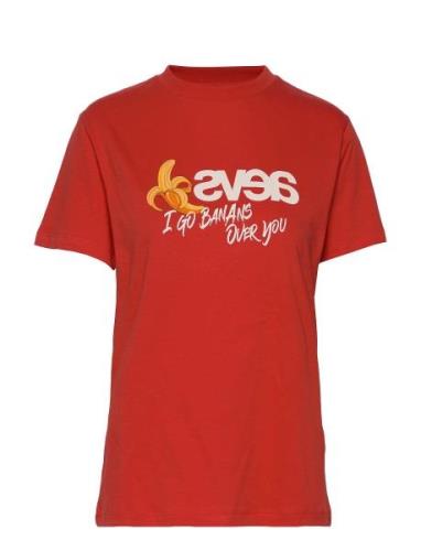 Everyday Tee - I Go Bananas Red Svea