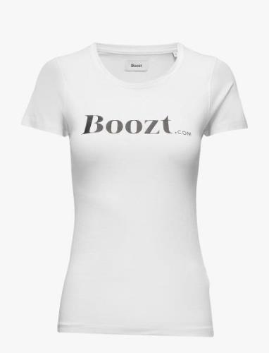 Womens Stretch O-Neck Tees/S White Boozt Merchandise