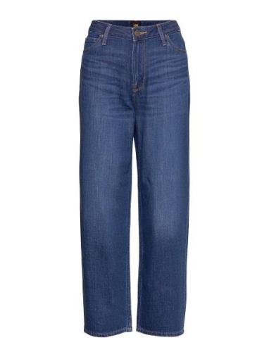 Wide Leg Long Blue Lee Jeans