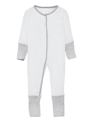 Romper With Footing Grey Schiesser