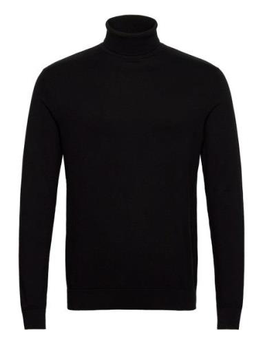 Slhberg Roll Neck B Black Selected Homme