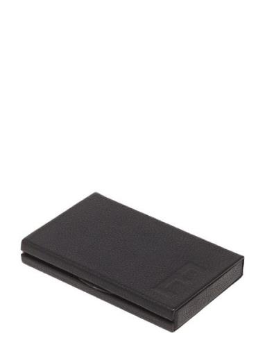 Personal Card Holder Grey Design Letters