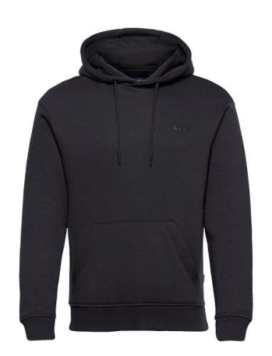 Bhdownton Hood Sweatshirt Blue Blend