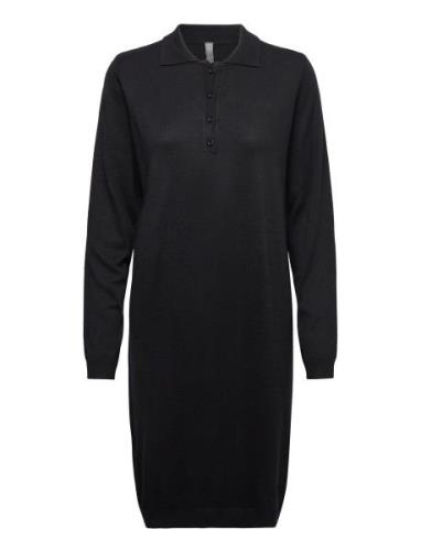 Cuannemarie Polo Dress Black Culture