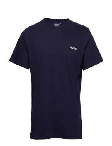 Svea R Small Chest Logo T-Shirt Blue Svea